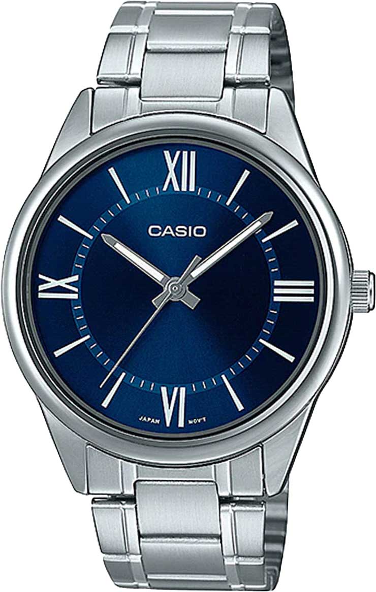 Японские наручные часы Casio Collection MTP-V005D-2B5