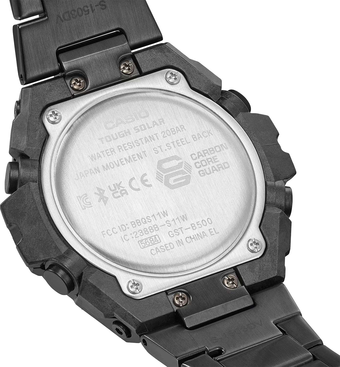 Японские наручные часы Casio G-SHOCK GST-B500BD-1A с хронографом