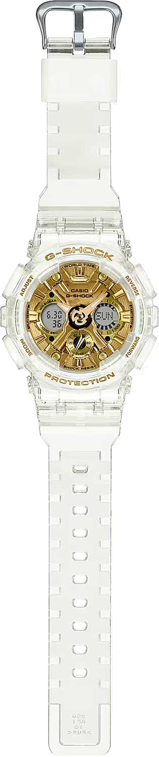 Японские наручные часы Casio G-SHOCK GMA-S120SG-7A с хронографом