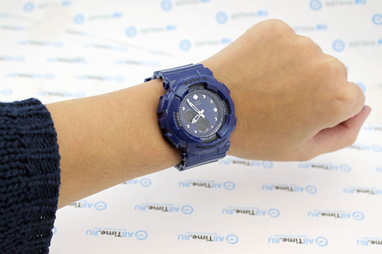 Японские наручные часы Casio Baby-G BA-125-2A с хронографом