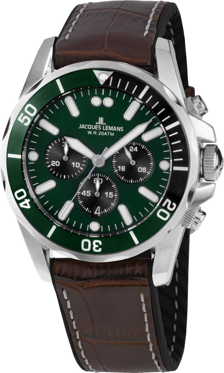 Наручные часы Jacques Lemans 1-2091C с хронографом