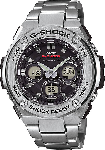 Японские наручные часы Casio G-SHOCK GST-W310D-1A с хронографом