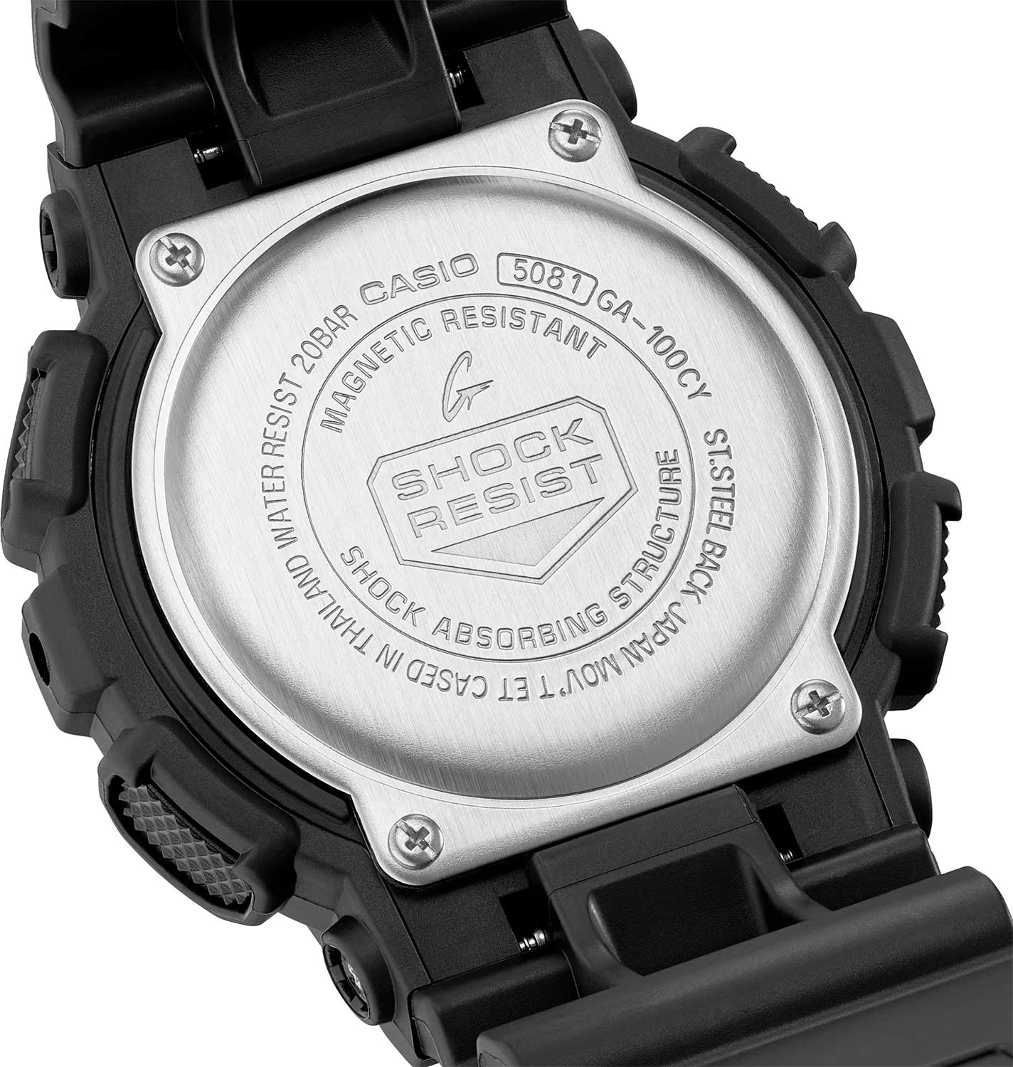 Японские наручные часы CASIO G-SHOCK GA-100CY-1A