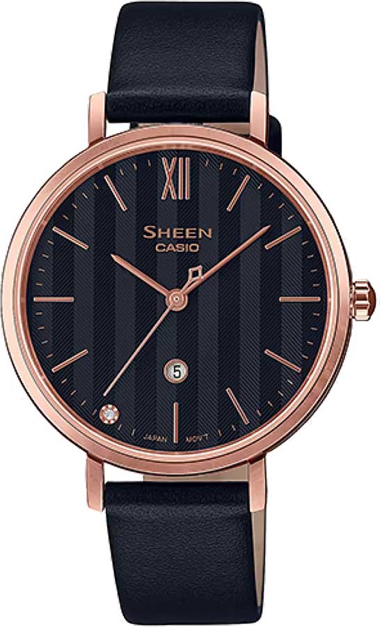 Японские наручные часы Casio Sheen SHE-4539CGL-1A