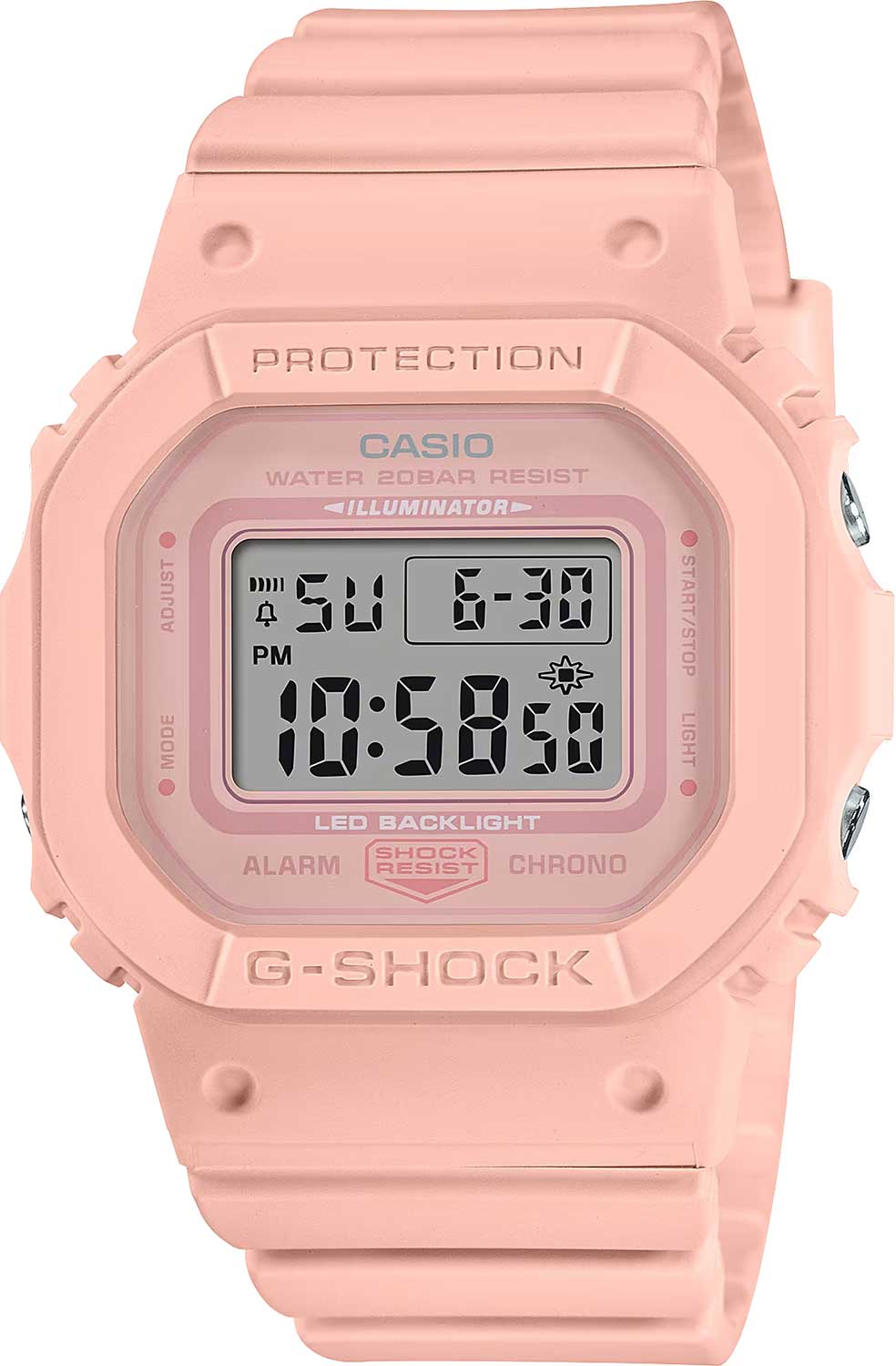 Японские наручные часы Casio G-SHOCK GMD-S5600BA-4 с хронографом