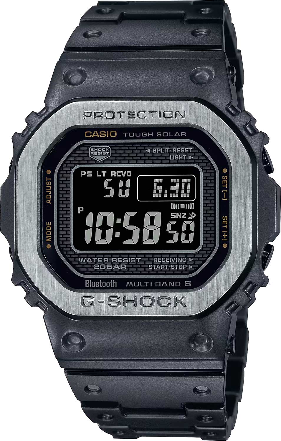 Японские наручные часы Casio G-SHOCK GMW-B5000MB-1E с хронографом