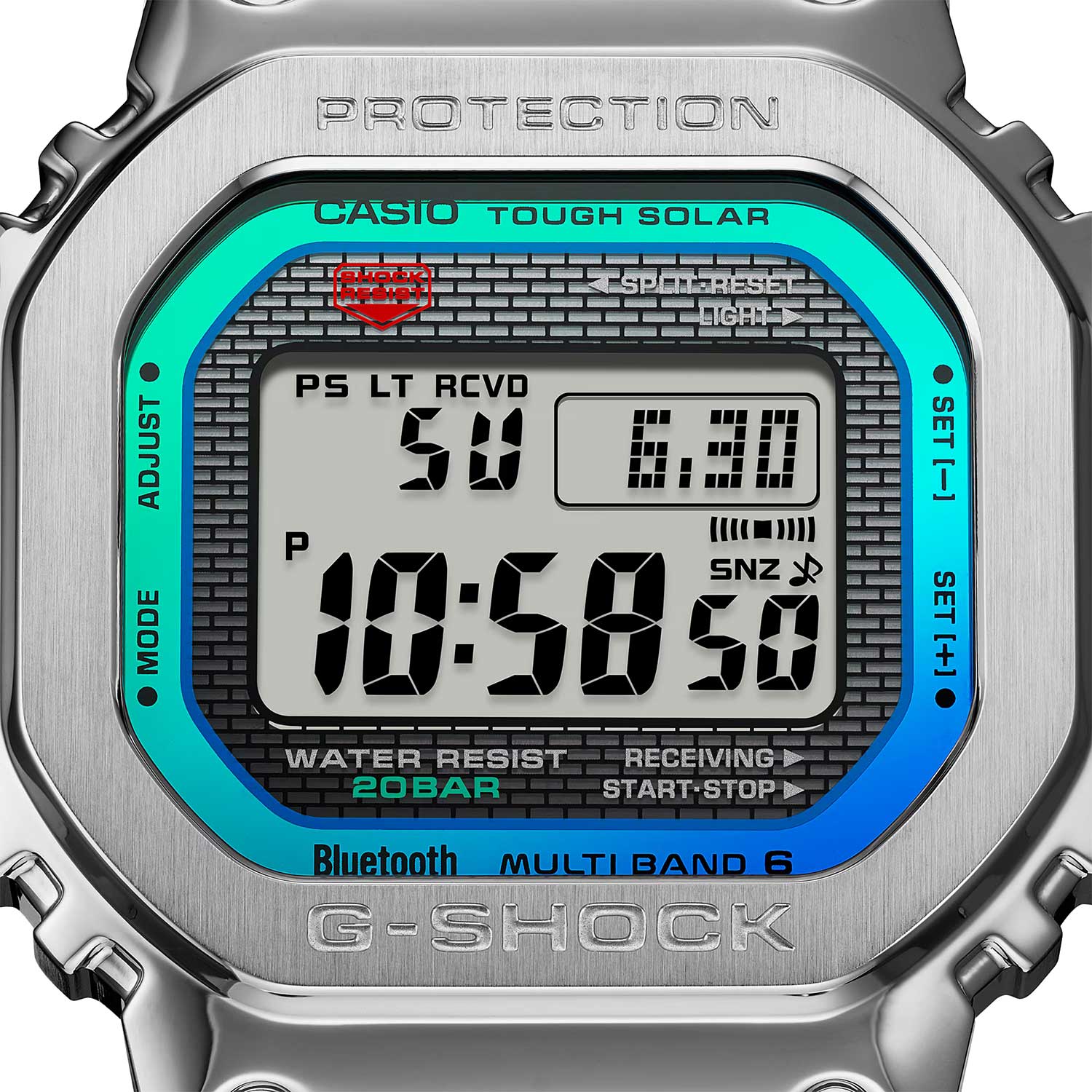 Японские наручные часы Casio G-SHOCK GMW-B5000PC-1 с хронографом