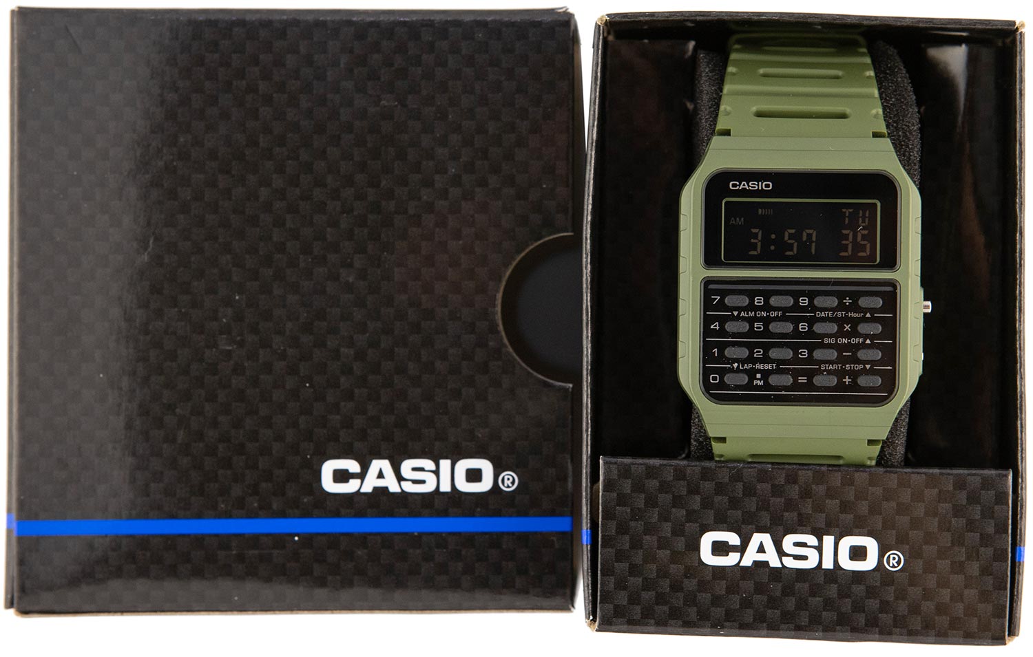 Японские наручные часы Casio Vintage CA-53WF-3BEF с хронографом