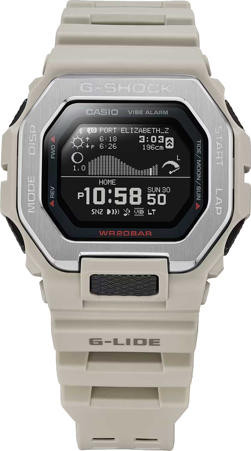 Японские спортивные наручные часы Casio G-SHOCK GBX-100-8 с хронографом