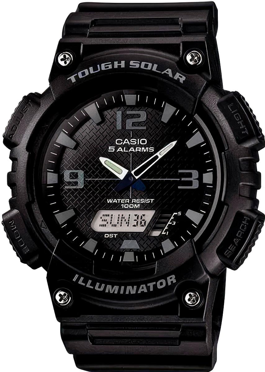 Японские наручные часы Casio Collection AQ-S810W-1A2 с хронографом