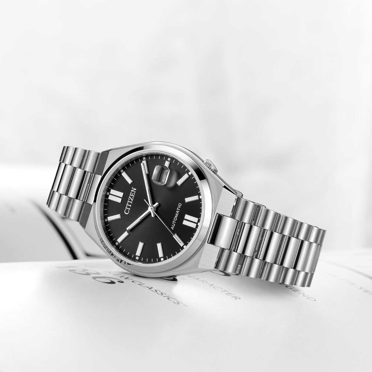 Японские механические наручные часы Citizen Tsuyosa NJ0150-81E