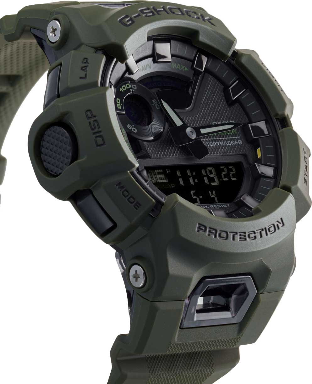 Японские спортивные наручные часы Casio G-SHOCK GBA-900UU-3A с хронографом