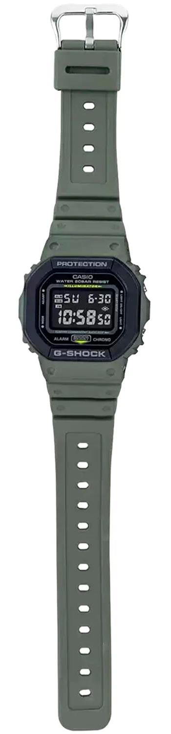 Японские наручные часы Casio G-SHOCK DW-5610SU-3ER с хронографом