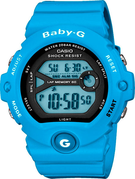 Японские наручные часы Casio Baby-G BG-6903-2E с хронографом