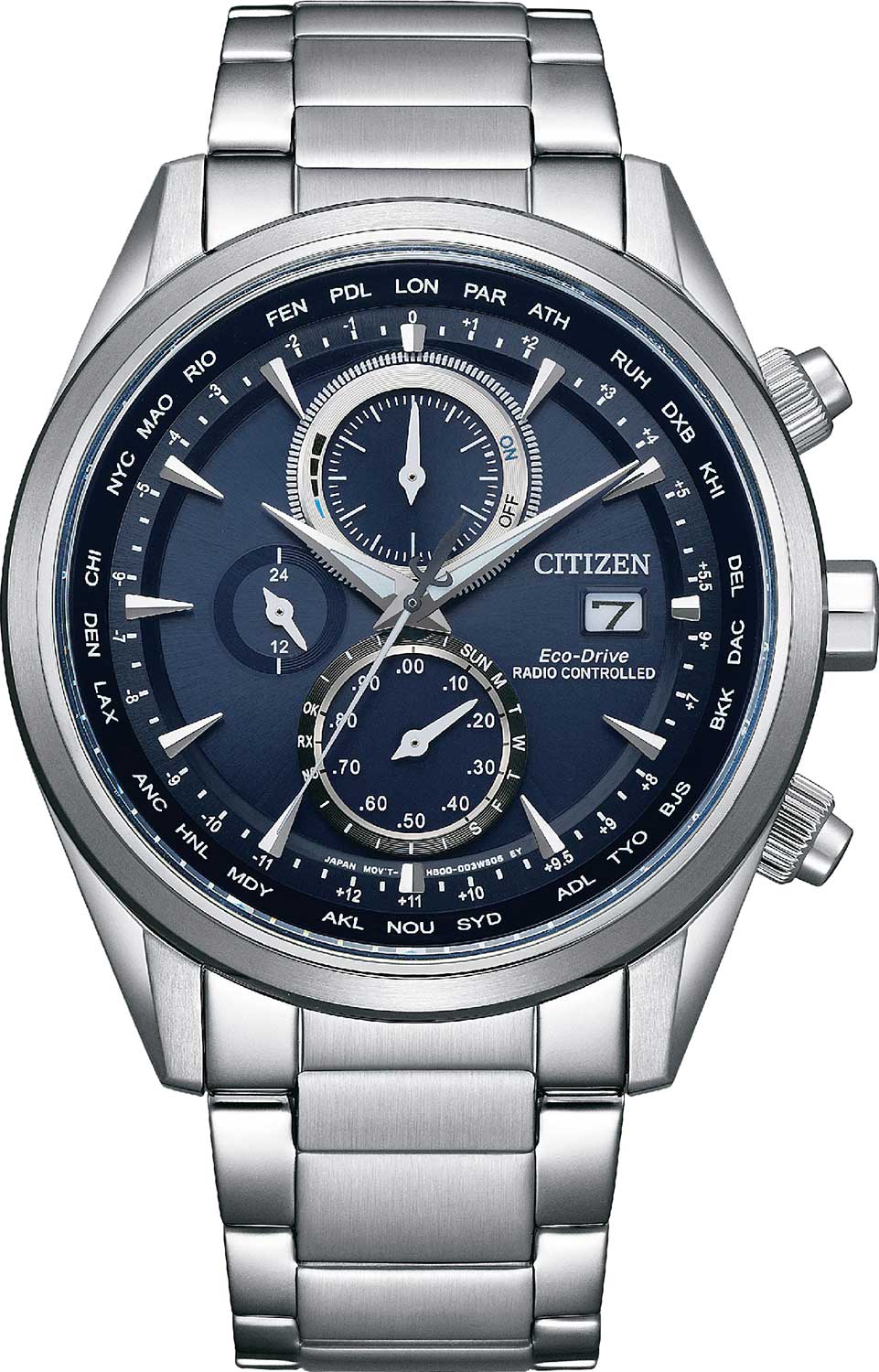 Японские наручные часы Citizen AT8260-85L с хронографом