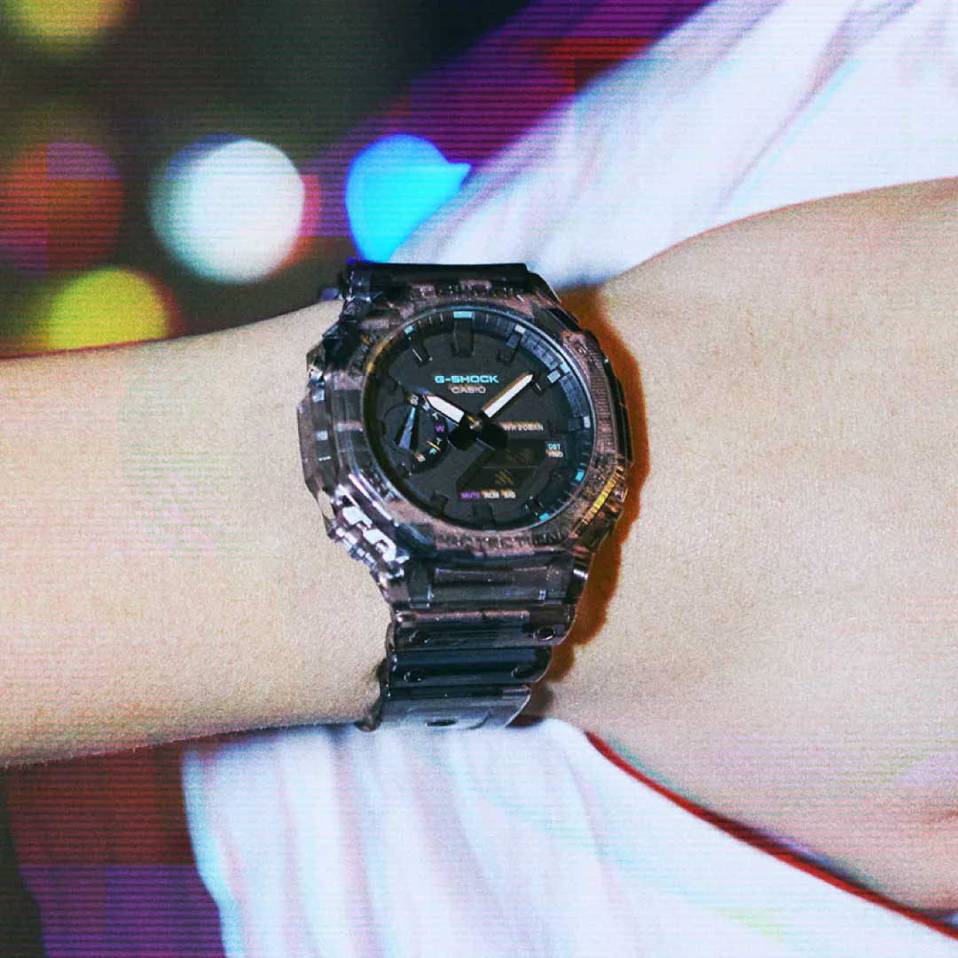 Японские наручные часы Casio G-SHOCK GA-2100NN-1A с хронографом