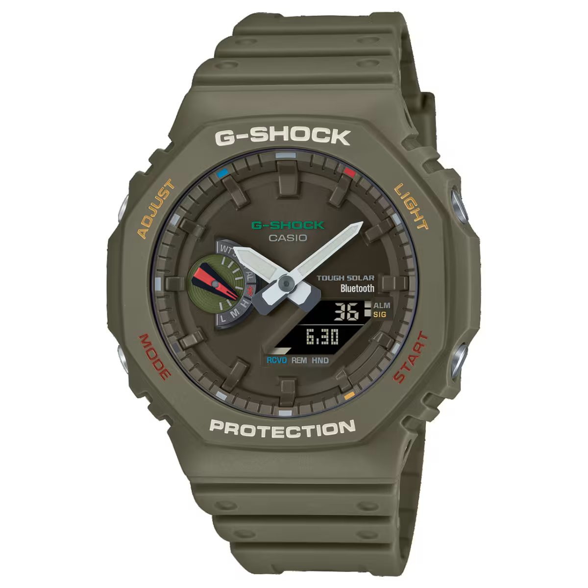 Японские наручные часы CASIO G-SHOCK GA-B2100FC-3A