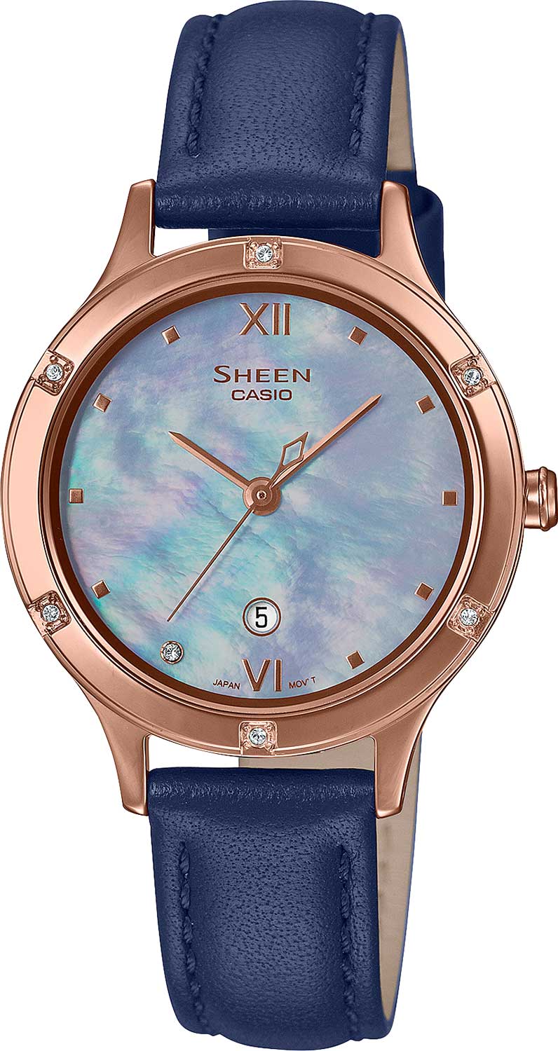 Японские наручные часы Casio Sheen SHE-4546PGL-2A