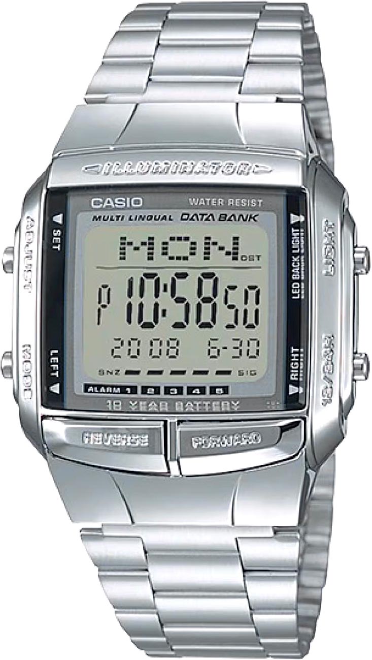 Японские наручные часы Casio Vintage DB-360-1A с хронографом