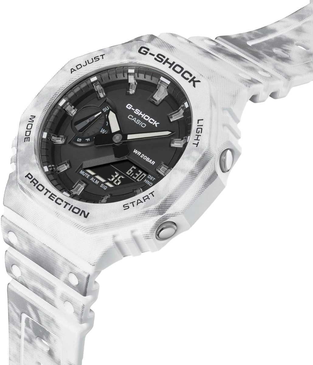 Японские наручные часы Casio G-SHOCK GAE-2100GC-7AER с хронографом