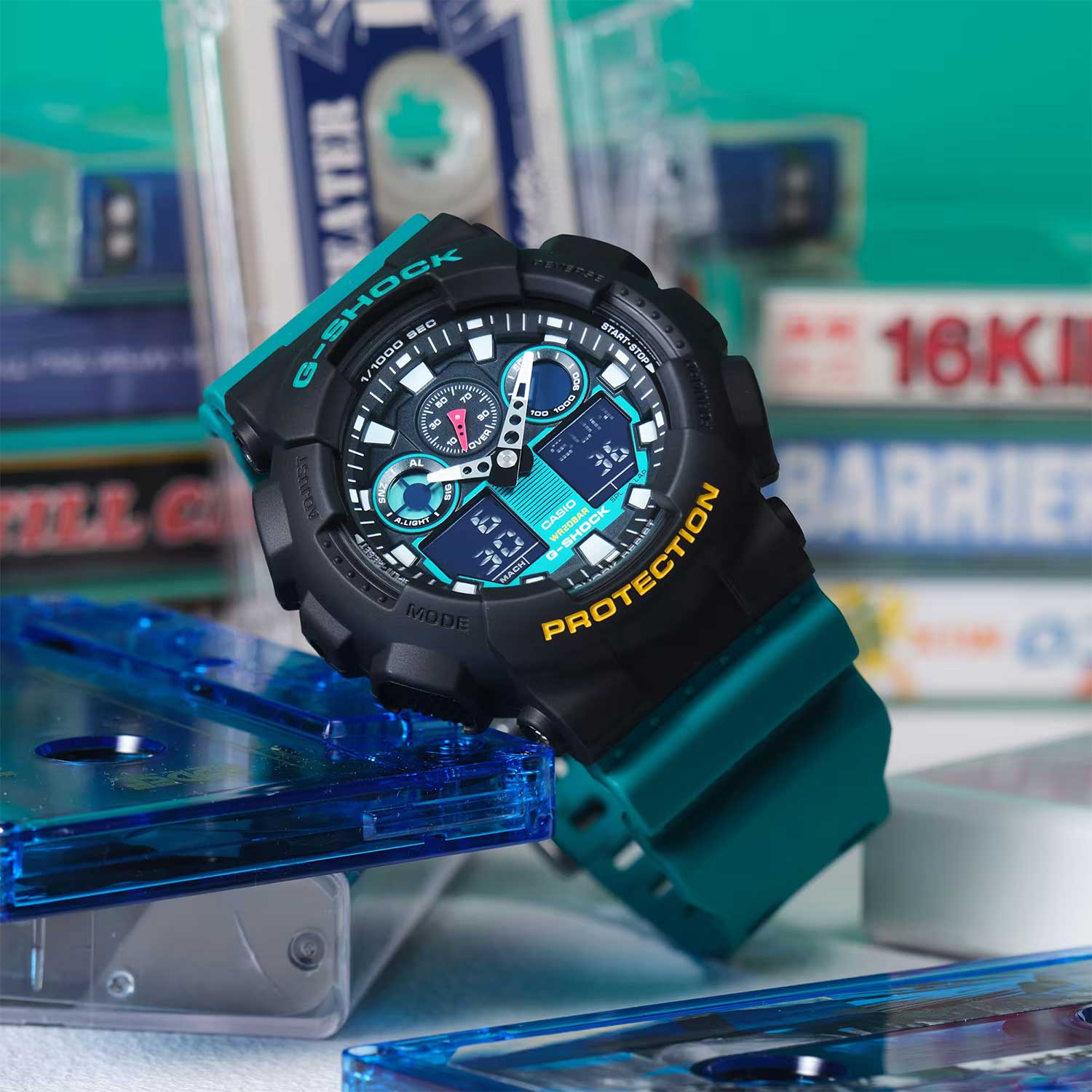 Японские наручные часы CASIO G-SHOCK GA-100MT-1A3