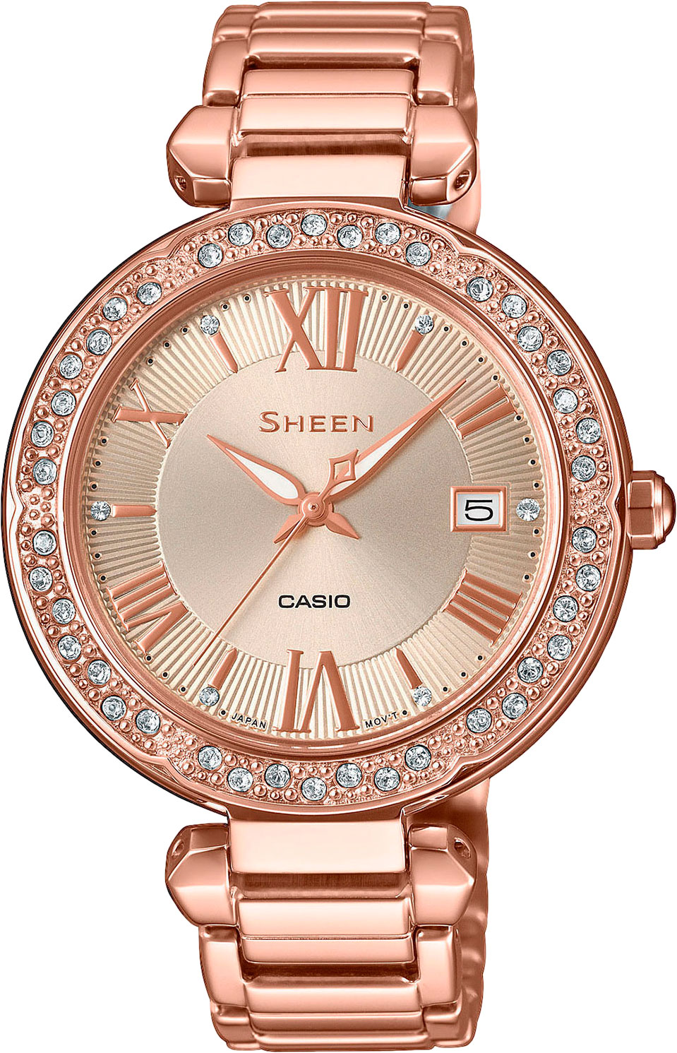 Японские наручные часы Casio Sheen SHE-4057PG-4AUER