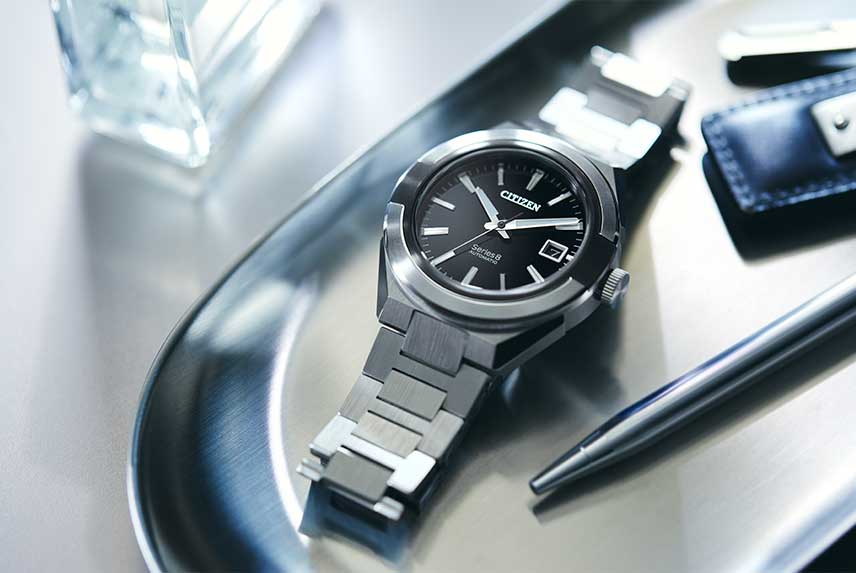 Японские механические наручные часы Citizen NA1004-87E