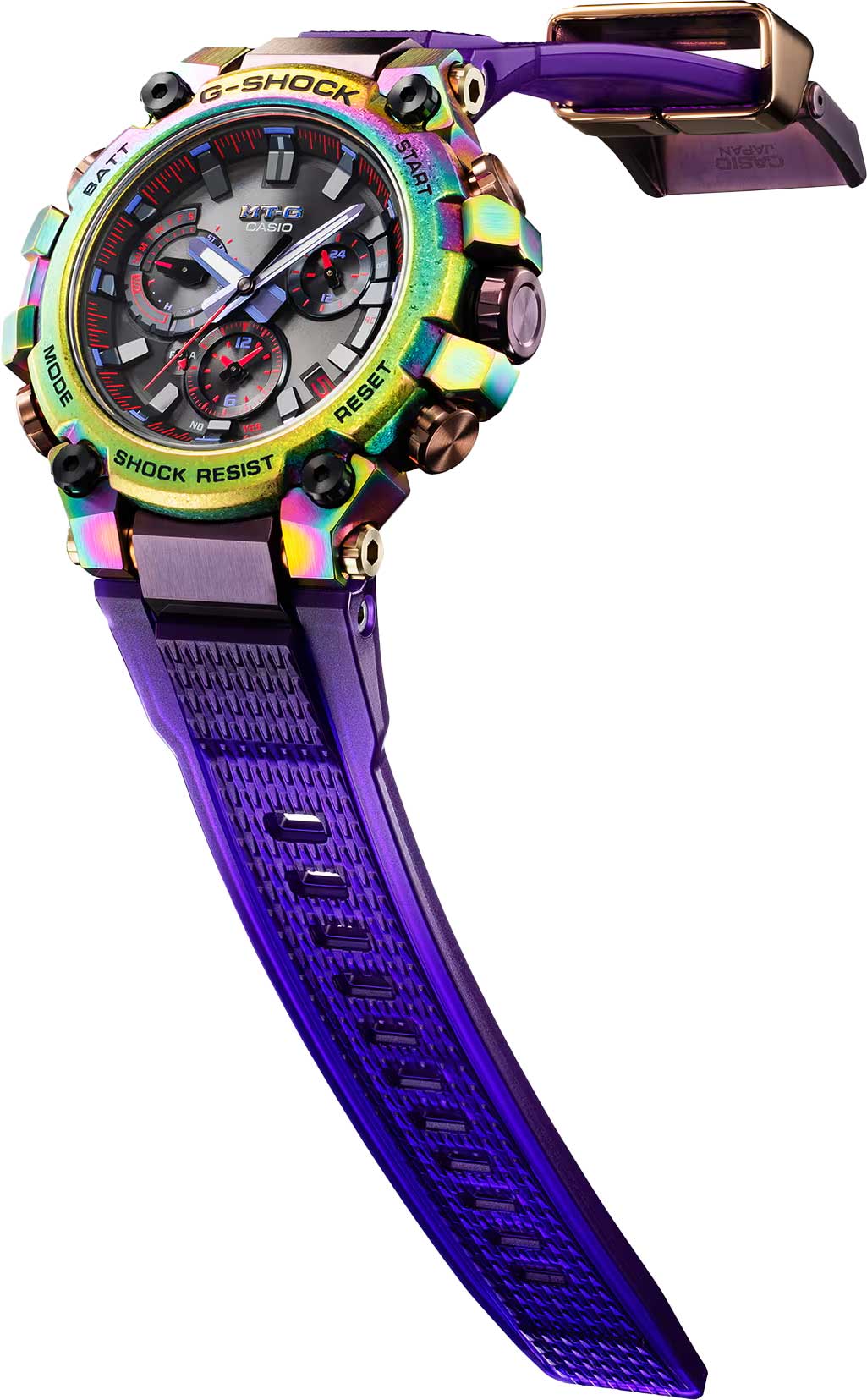 Японские наручные часы Casio G-SHOCK MTG-B3000PRB-1AER с хронографом