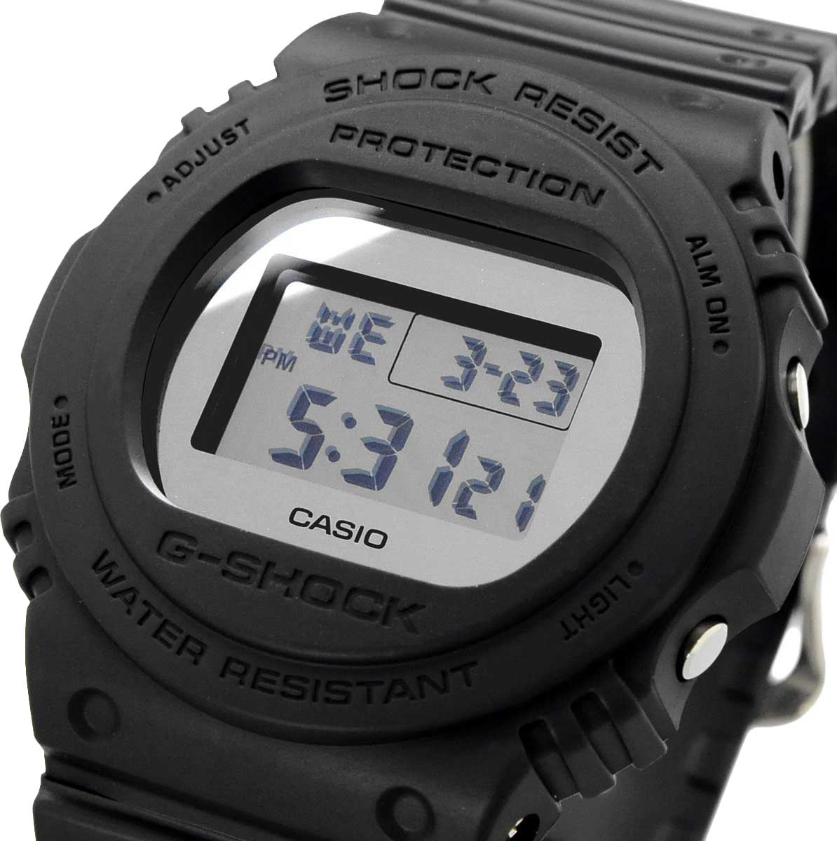 Японские наручные часы Casio G-SHOCK DW-5700BBMA-1 с хронографом