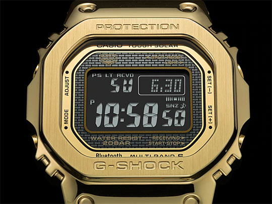 Японские наручные часы Casio G-SHOCK GMW-B5000GD-9E с хронографом