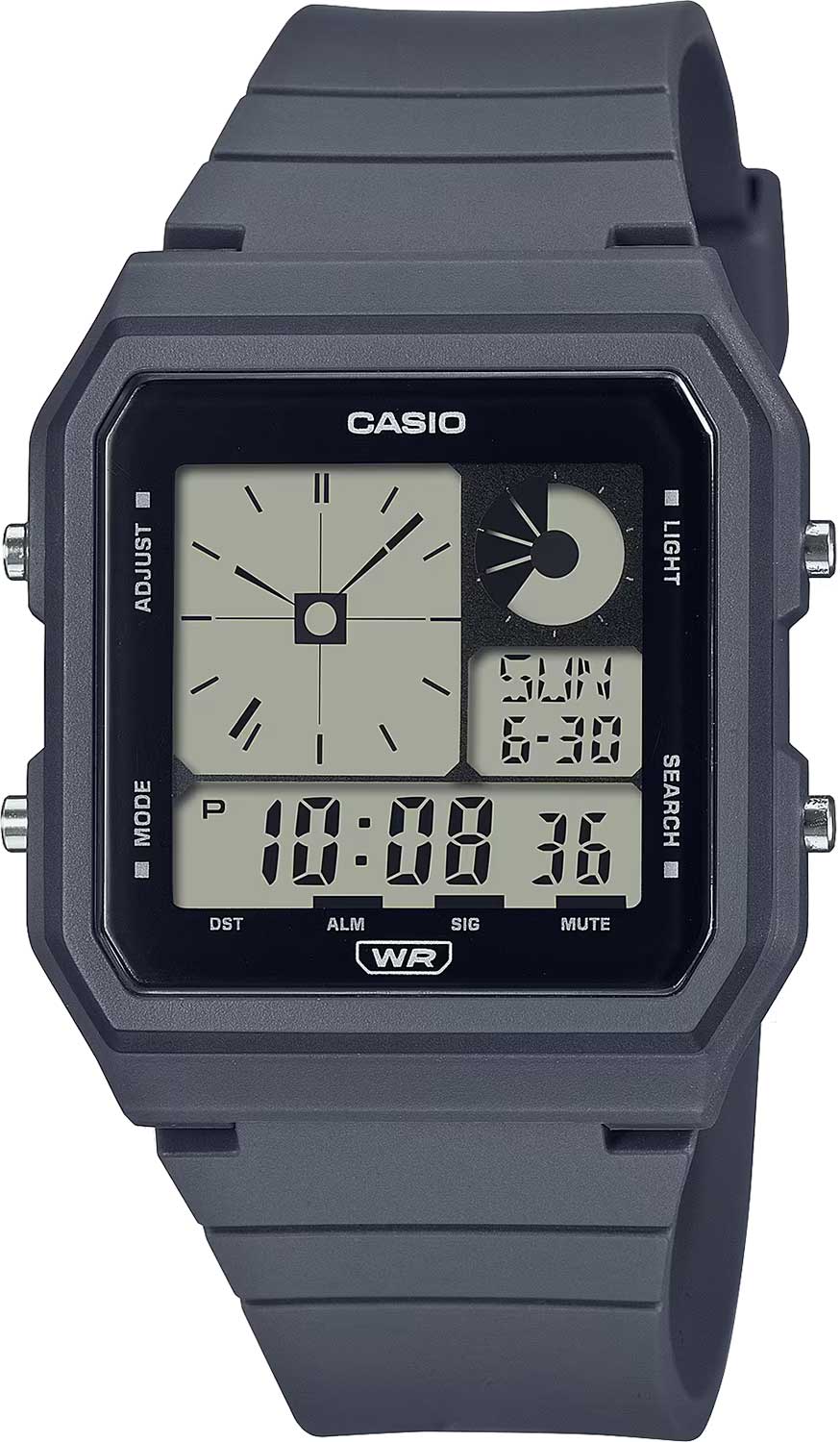 Японские наручные часы Casio Collection LF-20W-8A2 с хронографом