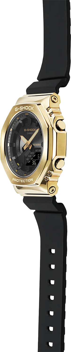 Японские наручные часы Casio G-SHOCK GM-S2100GB-1A с хронографом