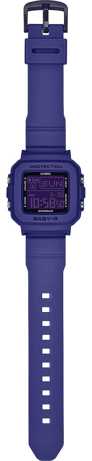 Японские наручные часы Casio Baby-G BGD-10K-2 с хронографом