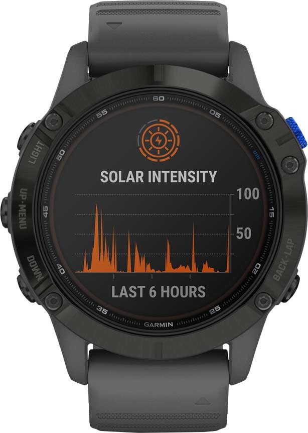 Умные часы Garmin Fenix 6 Pro Solar Black 010-02410-11