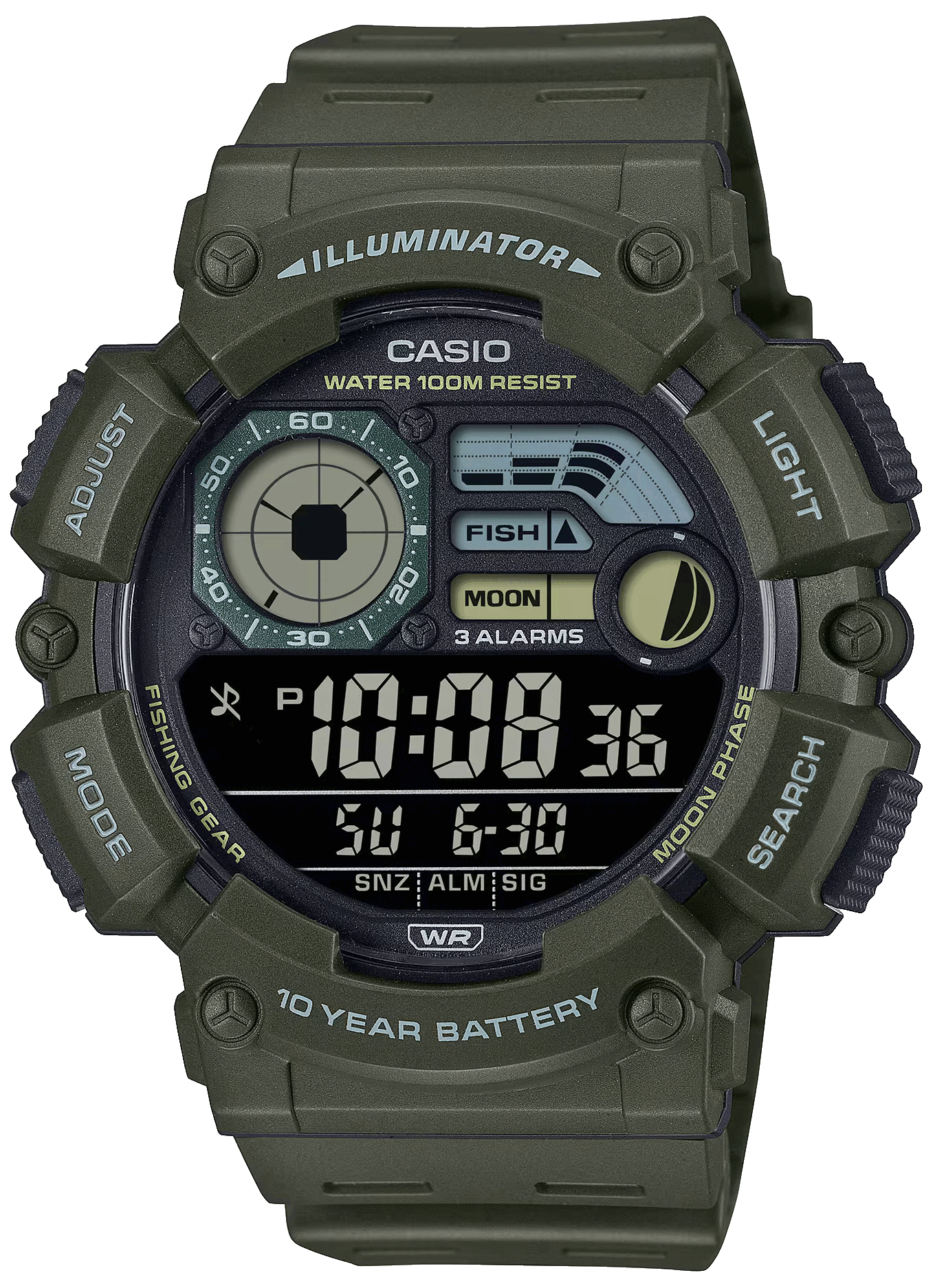 Японские наручные часы CASIO CASIO COLLECTION WS-1500H-3B