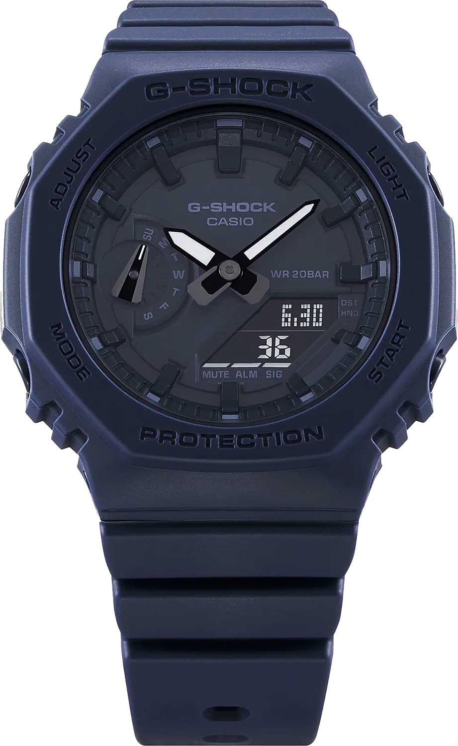 Японские наручные часы Casio G-SHOCK GMA-S2100BA-2A1 с хронографом