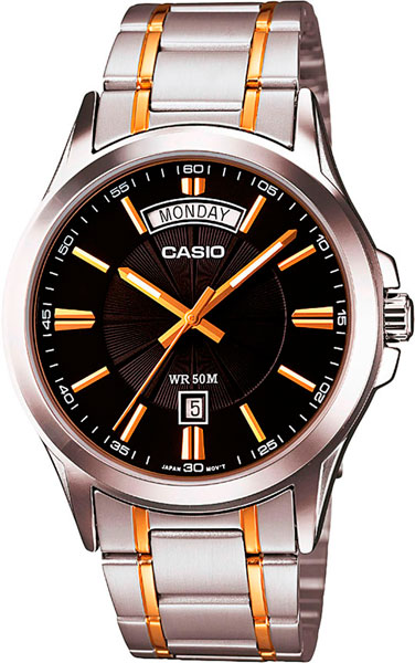 Японские наручные часы Casio Collection MTP-1381G-1A