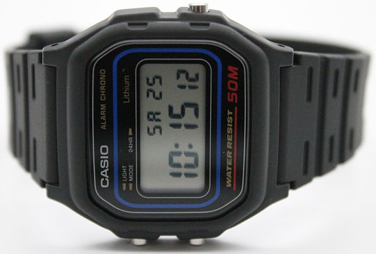 Японские наручные часы Casio Collection W-59-1