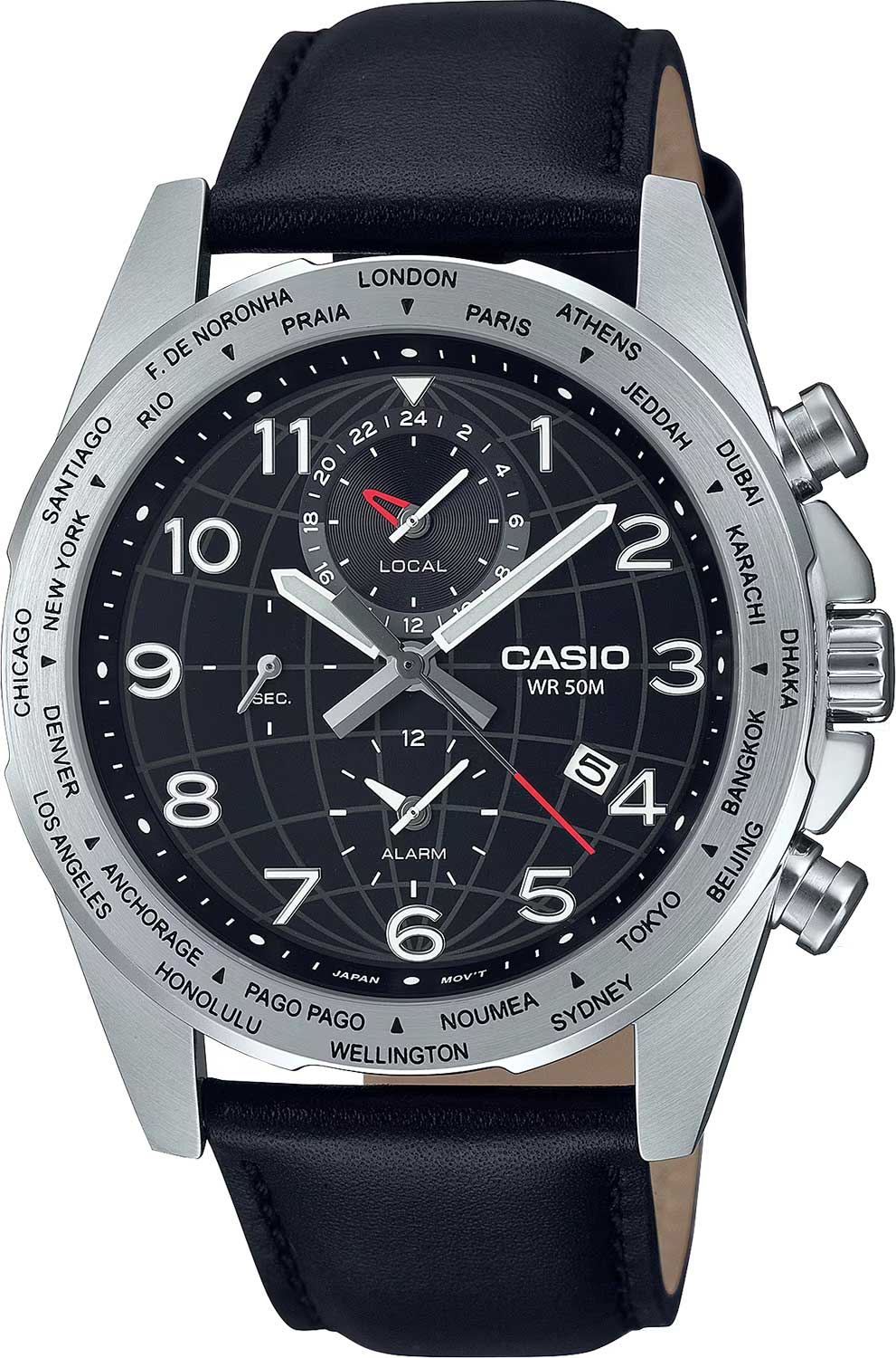 Японские наручные часы Casio Collection MTP-W500L-1A