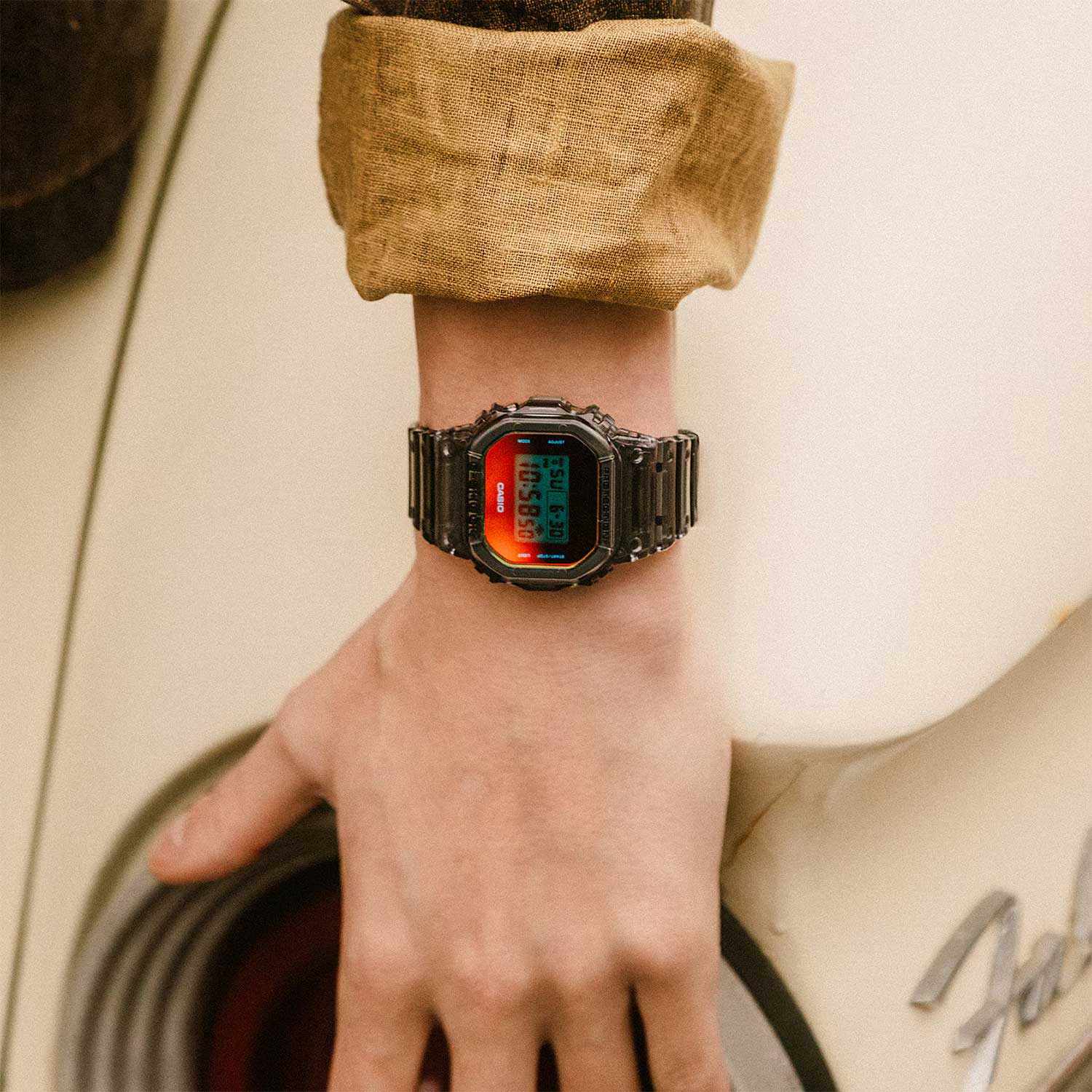 Японские наручные часы CASIO G-SHOCK DW-5600TLS-8