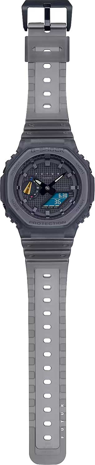 Японские наручные часы Casio G-SHOCK GA-2100FT-8A с хронографом