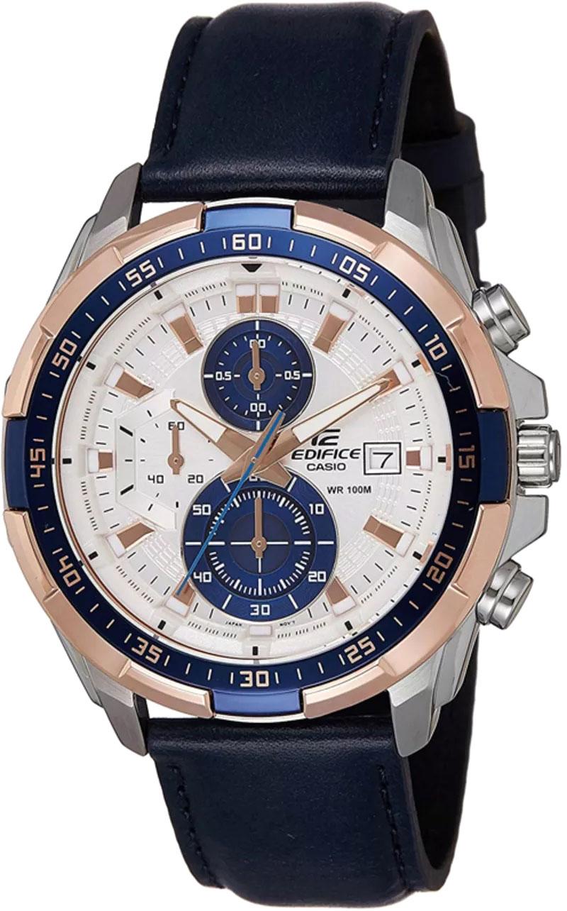 Японские наручные часы Casio Edifice EFR-539L-7C с хронографом