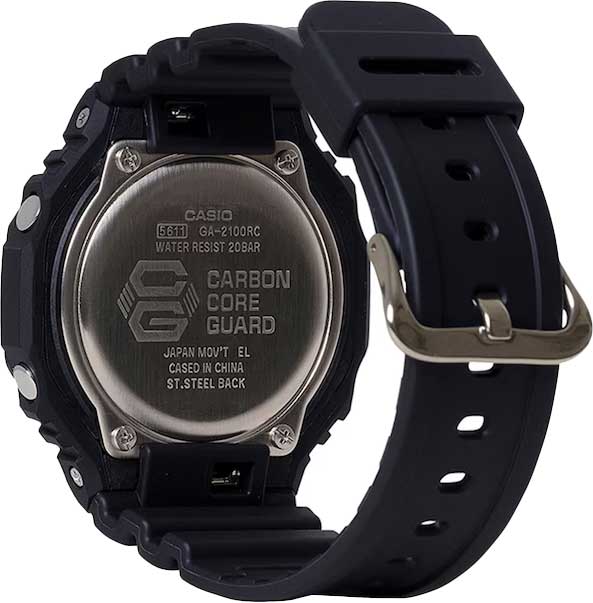 Японские наручные часы CASIO G-SHOCK GA-2100RC-1A