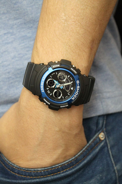 Японские наручные часы CASIO G-SHOCK AW-591-2A