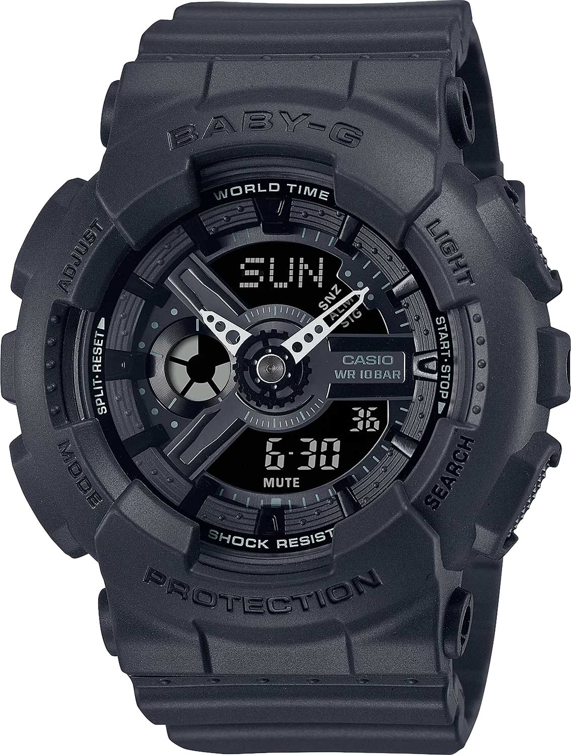 Японские наручные часы Casio Baby-G BA-110XBC-1A с хронографом