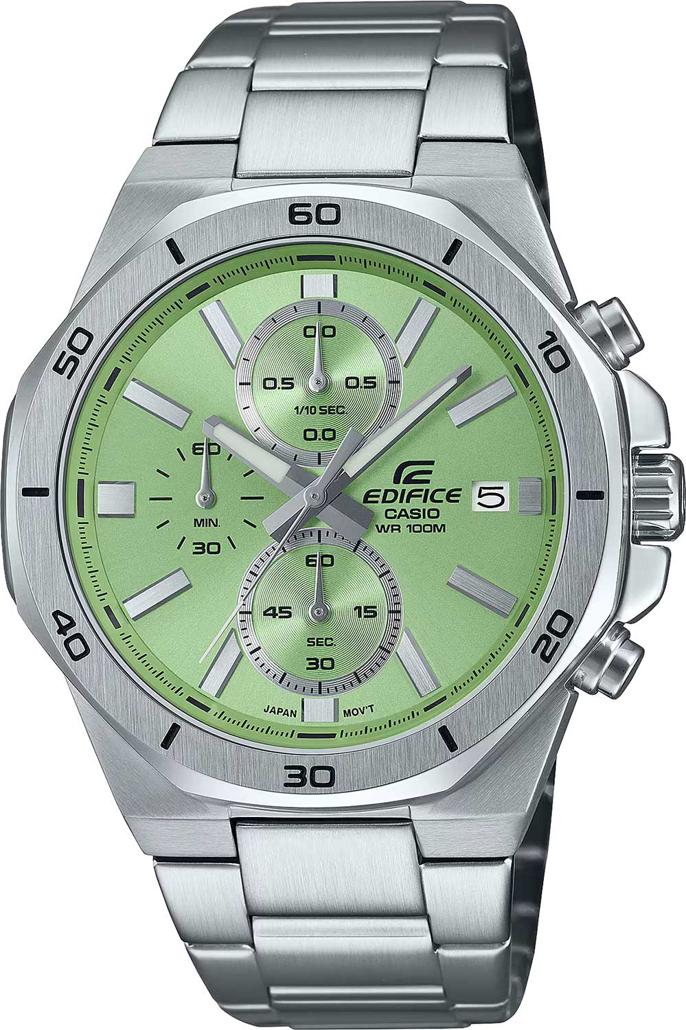 Японские наручные часы Casio Edifice EFV-640D-3A с хронографом