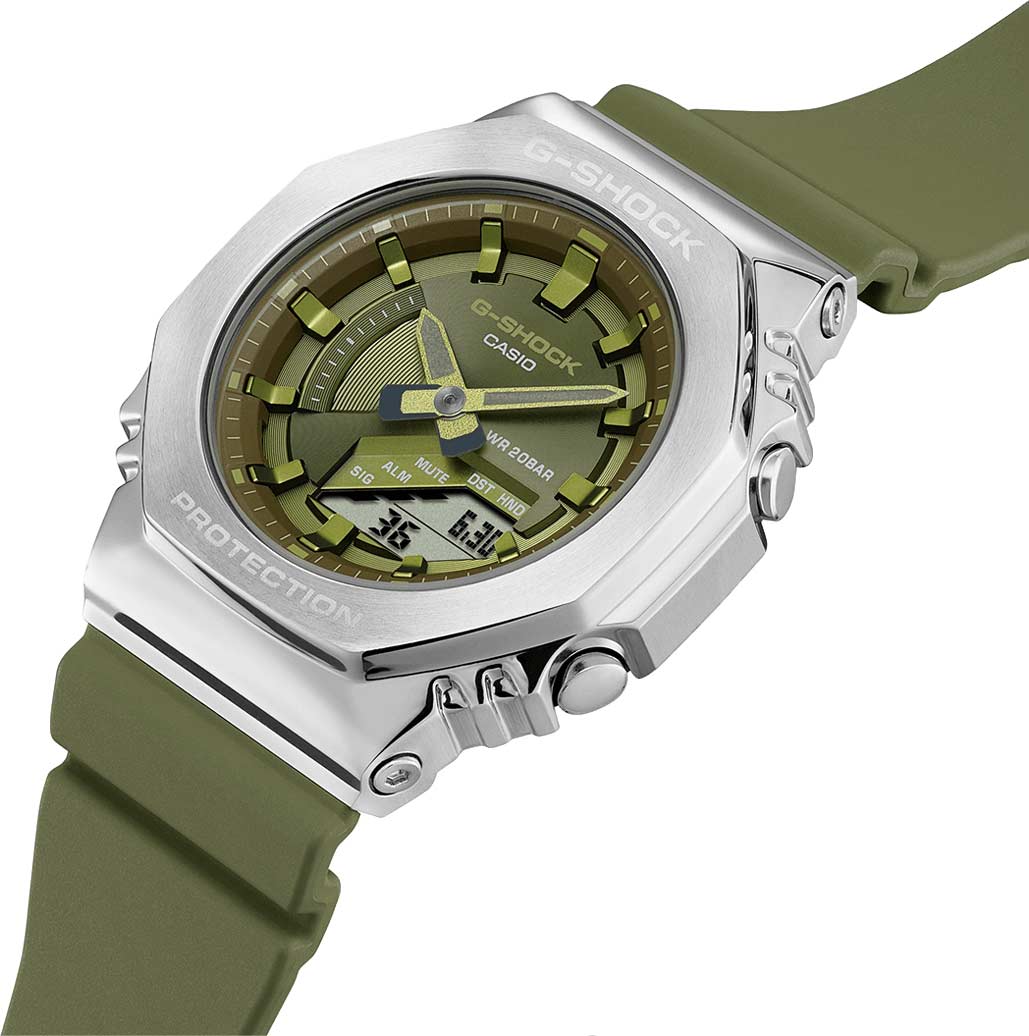 Японские наручные часы Casio G-SHOCK GM-S2100-3AER с хронографом