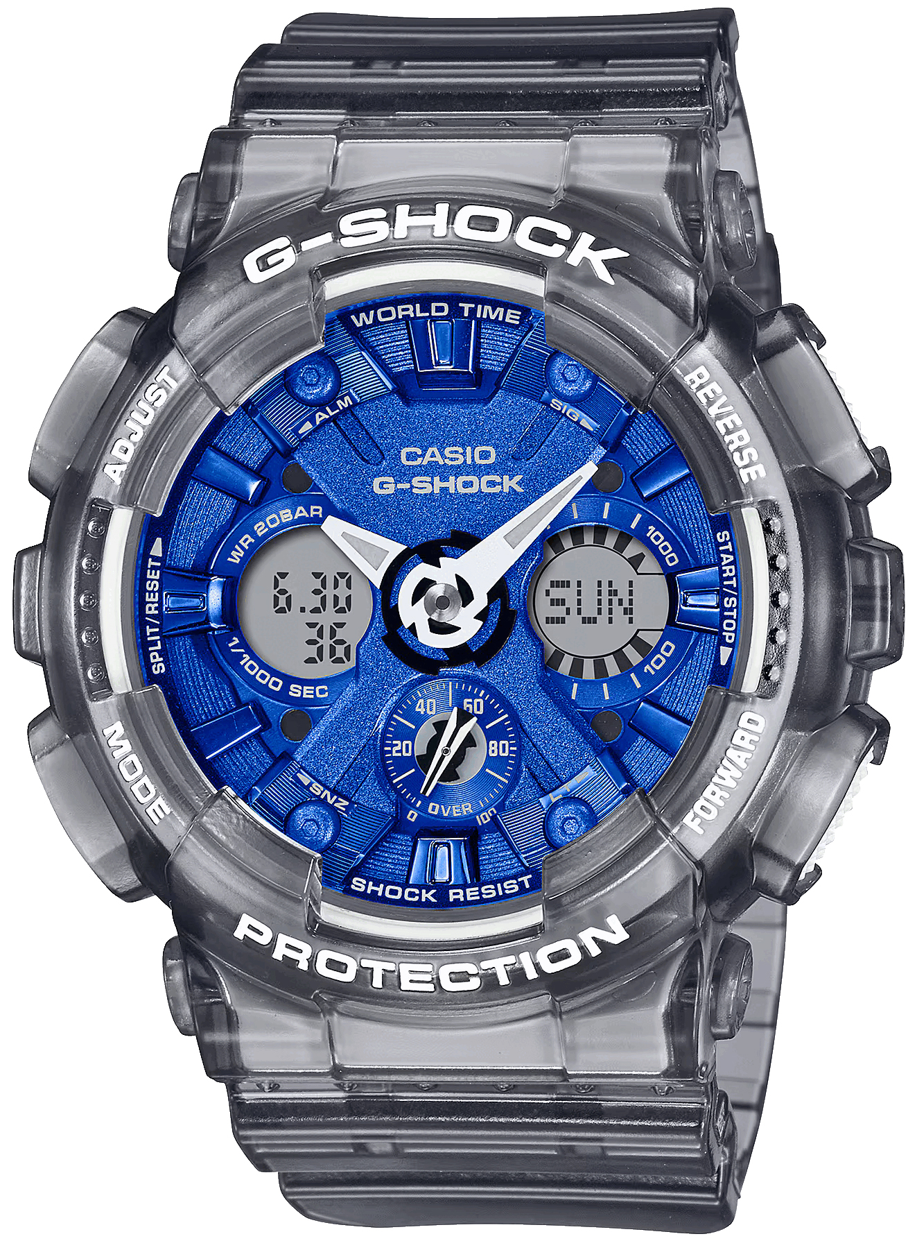 Японские наручные часы CASIO G-SHOCK GMA-S120TB-8A