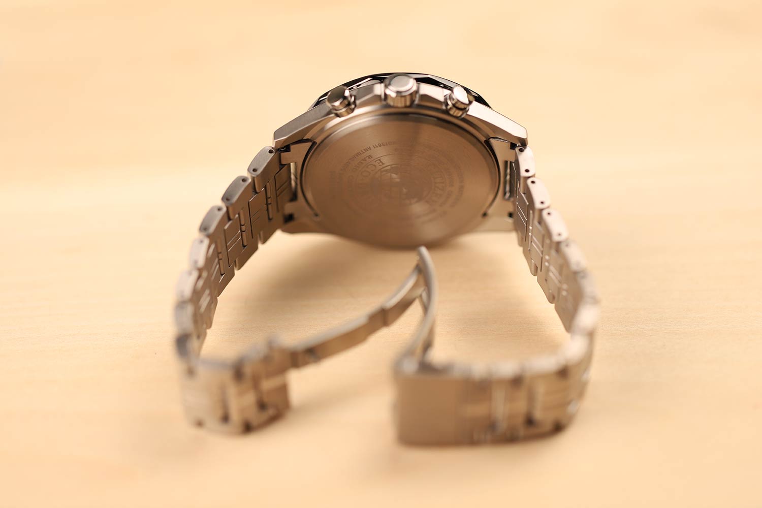 Японские титановые наручные часы Citizen AT8218-81E с хронографом