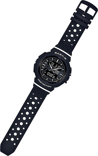 Японские спортивные наручные часы Casio Baby-G BGA-240-1A1 с хронографом